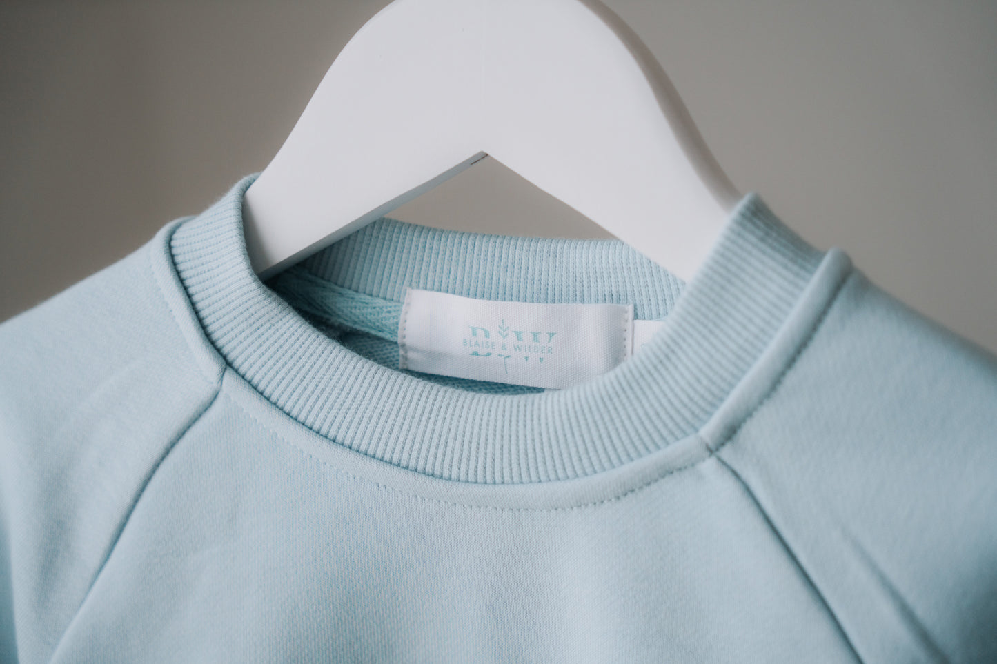 Sky Blue Oversized Sweatshirt