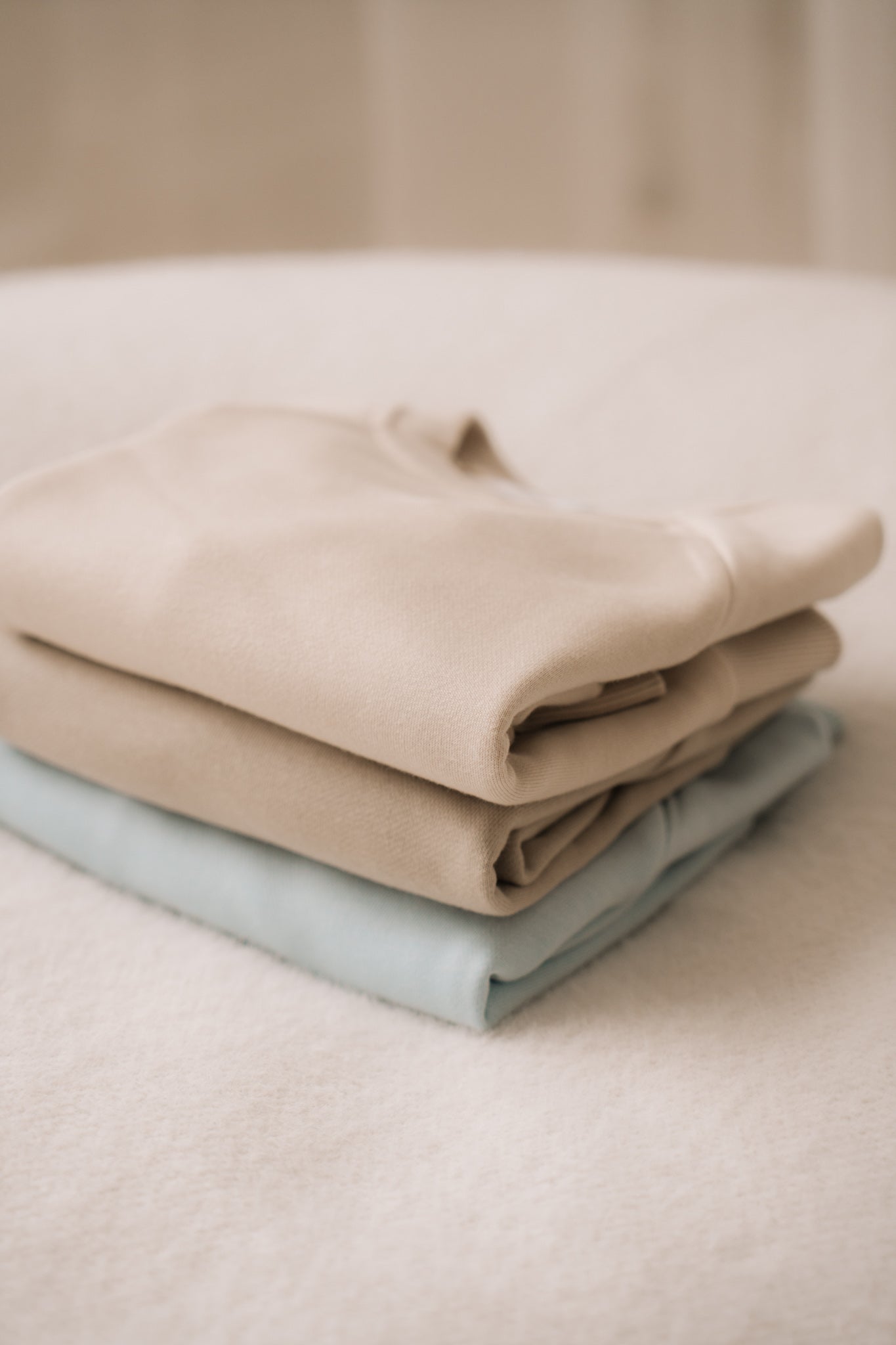 Beige Oversized Sweatshirt